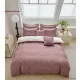 Arabella antikrózsaszín pöttyös mintás ágyneműhuzat garnitúra 3 részes