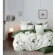 Miranda zöld fehér csillag mintás ágyneműhuzat garnitúra 7 részes