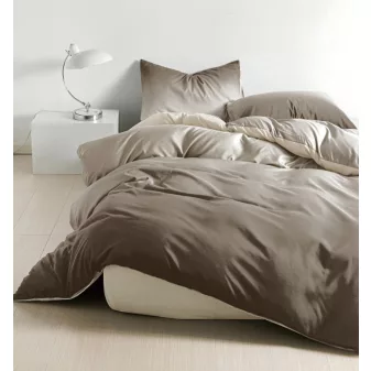 Liana barnászöld ombre ágyneműhuzat garnitúra 3 részes