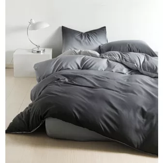 Liana fekete ombre ágyneműhuzat garnitúra 3 részes