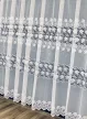 Kész függöny fehér alapon 3 sor csipke 300x160cm