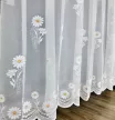 Kész függöny fehér alapon Kamilla 300x200cm