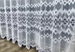 Kész függöny fehér alapon csillár 300x180cm