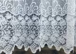 Kész függöny fehér alapon Laila 300x250cm