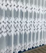Kész függöny fehér alapon Lale 300x180cm