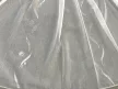 Kész luxus függöny fehér alapon ezüst karikás hullámos 300x150cm