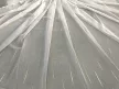 Kész luxus függöny fehér alapon arany pálcás 300x260cm
