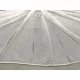 Kész luxus függöny fehér alapon arany barna pálcás 300x260cm