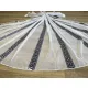 Kész függöny luxury fehér alapon görög szürke 300x260cm