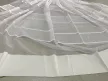Kész függöny fehér alapon Jacquard 14 fehér csíkos 300x180cm