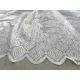 Kész függöny fehér alapon Jacquard 05 fehér szemes 300x180cm