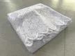 Kész függöny fehér alapon Jacquard 05 fehér szemes 300x180cm