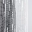 Kész függöny fehér alapon fehér pálcás 200x250cm