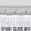  Kész függöny fehér alapon fehér pálcás 300x155cm