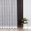 Kész függöny fehér alapon fehér pálcás 300x180cm