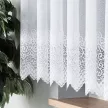 Kész függöny fehér alapon fehér vizilufi 500x250cm