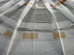 Kész függöny fehér alapon görög arany 500x250cm