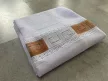 Kész függöny fehér alapon görög karamell 300x250cm