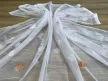 Kész függöny fehér alapon katicás margaréta 300x180cm