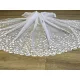 Kész függöny fehér alapon Jacquard kis pöttyös 200x180cm