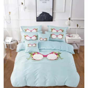   Fruit sárkánygyümölcs mintás ágyneműhuzat garnitúra 3 részes