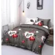 Love szürke fehér szíves ágyneműhuzat garnitúra 7 részes