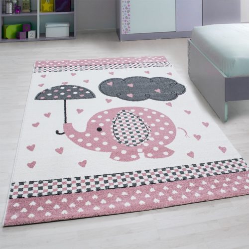 KIDS gyerek szőnyeg 570 pink (rózsaszín) 160x230cm