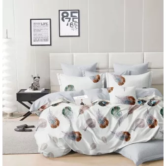   Amara fehér barna toll mintás ágyneműhuzat garnitúra 3 részes