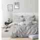 Teresa szürke cseresznyevirág mintás ágyneműhuzat garnitúra 7 részes