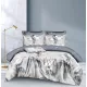 Teresa szürke virág mintás ágyneműhuzat garnitúra 3 részes