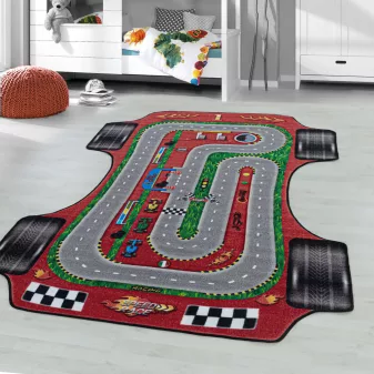 PLAY gyerek szőnyeg 2907 red (piros) 160x230cm