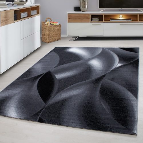 PLUS 8008 black (fekete) szőnyeg 160x230cm