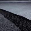 PLUS 8010 black (fekete) szőnyeg 200x290cm
