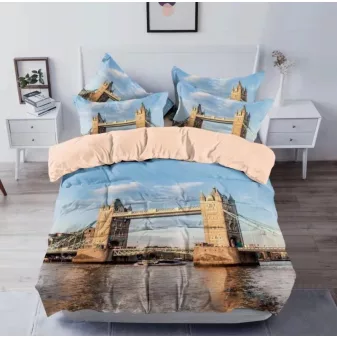  Monuments Tower Bridge mintás ágyneműhuzat garnitúra 3 részes