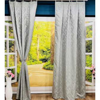 Kész sötétítő függöny Freya szürke 2db 140x250cm