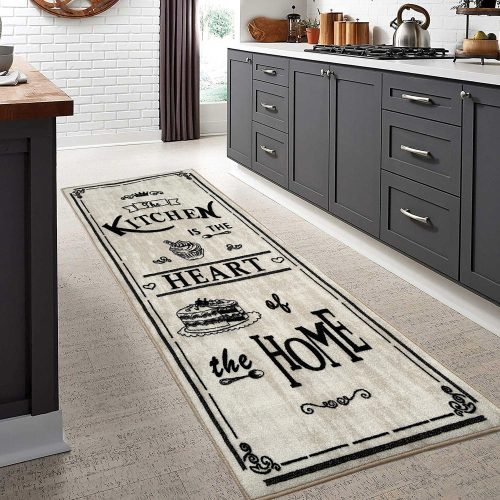 Star konyhai szőnyeg kitchen home krém 67x150cm