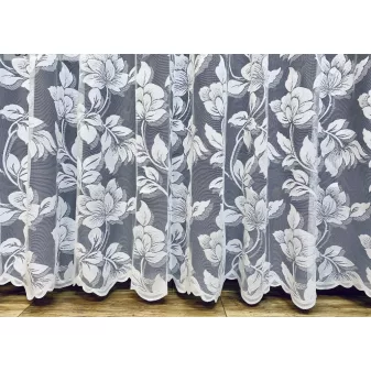 Kész függöny fehér alapon A26 300x180cm