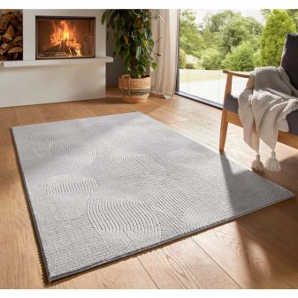      Bergamo Joy plüss puha tapintású szőnyeg szürke 120x170cm