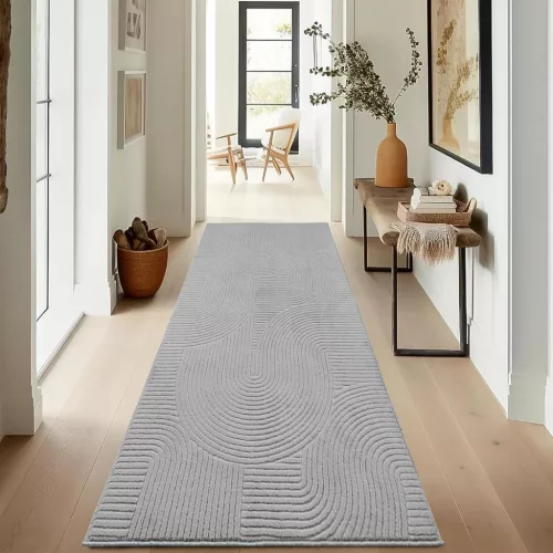   Bergamo Joy futószőnyeg méterben szürke 100cm széles