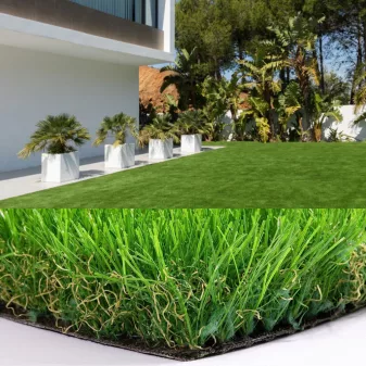    California 40mm zöld kültéri műfű 400cm széles tekercs