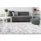 Luxury Bolero silver (ezüstszürke) álompuha szőrme utánzat 160x230cm