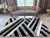 California 3d Shaggy 5cm 302 gray-black (szürke-fekete) szőnyeg 80x150cm