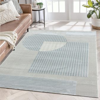    Delhi Art modern szőnyeg 39705 kék-szürke 120x170cm