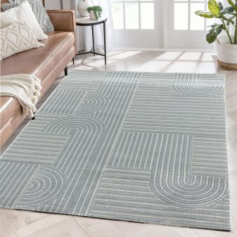    Delhi Art modern szőnyeg 40256 kék-szürke 120x170cm