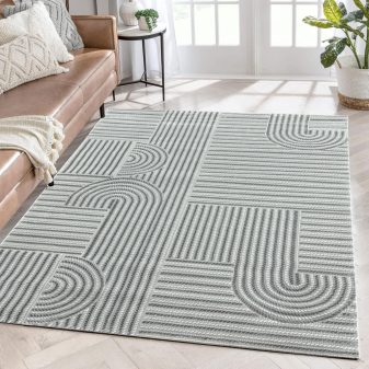    Delhi Art modern szőnyeg 40256 szürke 120x170cm