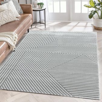    Delhi Art modern szőnyeg 40371 szürke 120x170cm