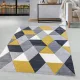   Elein rombusz mintás yellow-gray (sárga-szürke) szőnyeg 240x330cm