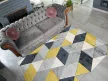   Elein rombusz mintás yellow-gray (sárga-szürke) szőnyeg 240x330cm