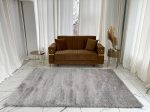  Elena Luxury Shaggy light gray szőnyeg 80x250cm Világosszürke