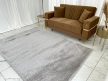 Elena Luxury Shaggy light gray szőnyeg 80x150cm Világosszürke